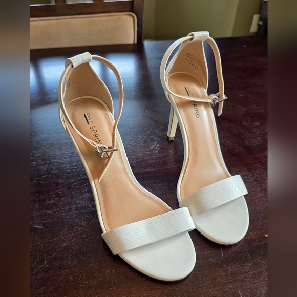 Call It Spring Cream Heels - Picture 2 of 6